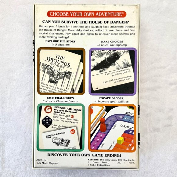 Choose Your Own Adventure House of Danger Card Game 2018 Z 100% Complete - Picture 7 of 9